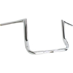 PartzBiz HD DS06015345 - Khrome Werks Chrome 10" Buck-50 1.5" Handlebars TBW Harley FLH Touring 08-20 0601-5344 06015344 electra road street glide king davidson best for buy