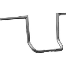 PartzBiz HD DS06015386 - Chrome Werks Chrome 14 ” Buck-25 1.5 ” แฮนด์ TBW Harley FLH Touring 08-20
