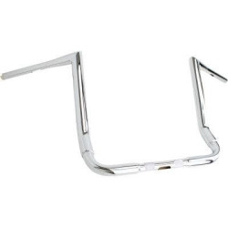 PartzBiz HD DS06015346 - Khrome Werks Chrome 10" Buck-50 1.5" Handlebars TBW Harley FLH Touring 08-20 0601-5344 06015344 electra road street glide king davidson best for buy