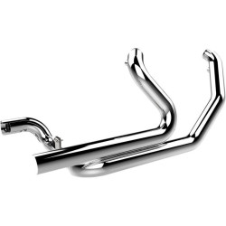 PartzBiz HD DS18020327 - Chrome Werks Chrome 2-to-2 Crossover Headers Head Pipes Exhaust 09-16 FLH/T | ท่อไอเสีย 200670
