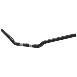 PartzBiz HD DS06011693 - Khrome Werks Harley XL Sportster 883 1200 Black 1" Low Rise Drag Bar Handlebars | 300801