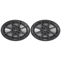PartzBiz HD DS44050578 - Kicker 40PS692 6x9 ” ลำโพงแฟริ่งมอเตอร์ไซค์โคแอกเซียลกันน้ำ 2Ohm 90W ระบบเสียงลำโพงเสียงวิทยุสเตอริโออัพเกรดฮาร์เลย์เดวิดสันรถจักรยานยนต์ bagger touring atv 4 ล้อแฮนด์บาร์