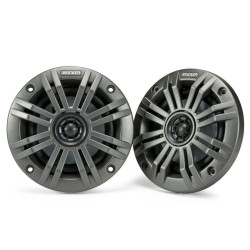 PartzBiz HD DS44050591 - Kicker 45KM42 ลำโพงโคแอกเซียล 4” 2 โอห์ม 50W กันน้ำพลังทางทะเลกีฬาระบบเสียงลำโพงเสียงวิทยุสเตอริโออัพเกรดฮาร์เลย์เดวิดสันรถจักรยานยนต์ bagger touring atv แฮนด์ 4 ล้อ