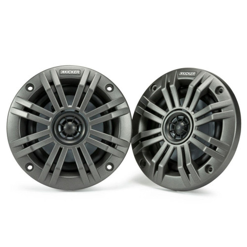 PartzBiz HD: 4413692-Kicker 45KM42 4" Coaxial Speakers 2-Ohm 50W Water Resistant Marine Power Sports sound system speakers audio radio stereo upgrade harley davidson motorcycle bagger touring atv 4 wheeler handle bars PartzBiz HD: 4413692-Kicker 45KM42 4" Coaxial Speakers 2-Ohm 50W Water Resistant Marine Power Sports sound system speakers audio radio stereo upgrade harley davidson motorcycle bagger touring atv 4 wheeler handle bars