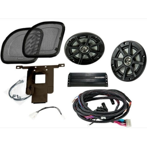 PartzBiz HD: 4413659-Kicker 46HDR154 6.5" Fairing Speaker & Amplifier System Harley Davidson Road Glide 15-Up FLT FLTR Custom Audio Sound Stereo Upgrade Replacement Loud Best aftermarket Front Fairings Touring Bagger 6-1/2 Inch Wiring Harness Brackets Mounts PartzBiz HD: 4413659-Kicker 46HDR154 6.5" Fairing Speaker & Amplifier System Harley Davidson Road Glide 15-Up FLT FLTR Custom Audio Sound Stereo Upgrade Replacement Loud Best aftermarket Front Fairings Touring Bagger 6-1/2 Inch Wiring Harness Brackets Mounts