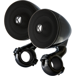PartzBiz HD DS44050792 - Kicker Black Mini Speakers 2 โอห์ม Bar Mount Universal 47PSMB32