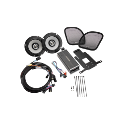 PartzBiz HD DS44050932 - ชุดเครื่องเสียง Kicker Plug-And-Play สำหรับรุ่น Harley 15-23 FLTRX | 50HDR154