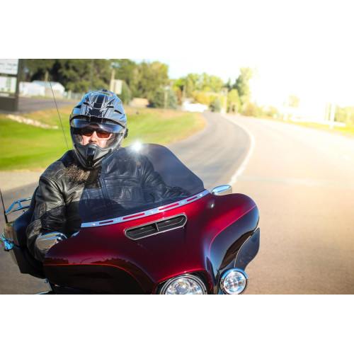 PartzBiz HD: 4413639-Klock Werks 11.5" Dark Smoke Flare Batwing Windshield For Harley FLHT FLHX 14-23 | KW05-01-0372 PartzBiz HD: 4413639-Klock Werks 11.5" Dark Smoke Flare Batwing Windshield For Harley FLHT FLHX 14-23 | KW05-01-0372