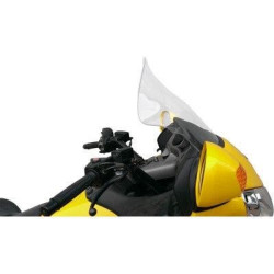 PartzBiz HD DS23120239 - Klock Werks 14 ” 18 ” Flare Clear Windshield Non Vented Honda GL1800 01-17 gold wing touring cruiser screen wing ความสะดวกสบายที่ดีที่สุดสำหรับการอัพเกรด