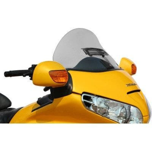 PartzBiz HD: 4413615-Klock Werks 14 ” 18 ” Flare Tint Windshield Vented Honda GL1800 01-17 2312-0251 23120251 gold wing touring cruiser screen wing Comfort ดีที่สุดสำหรับการอัพเกรด