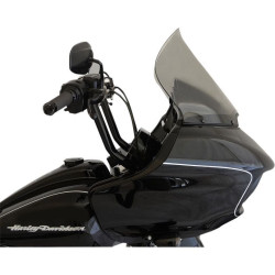 PartzBiz HD DS23100567 - Klock Werks 15 ” Tint Pro Touring Flare กระจกบังลม Harley Road Glide 2015-2023 | KW05-01-0314