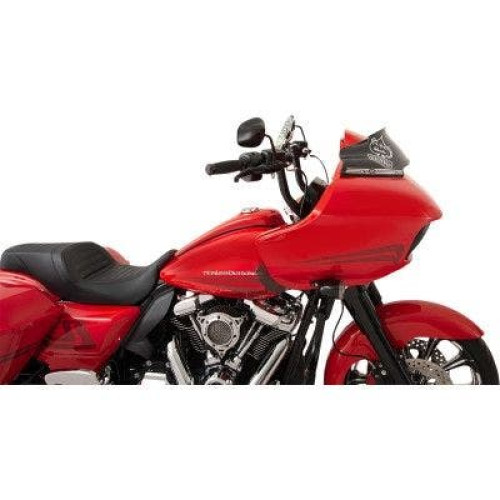 PartzBiz HD: 4413596-Klock Werks 6" Black Super Low Sport Flare Windshield Harley Road Glide 15-23 KW05-01-0403