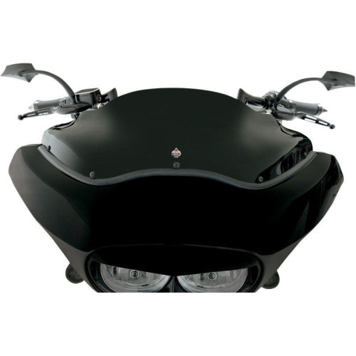 PartzBiz HD: 4413603-Klock Werks 8" Black Flare Windshield For Harley Road Glide FLTR FLTRX 98-13 | KW05-01-0190