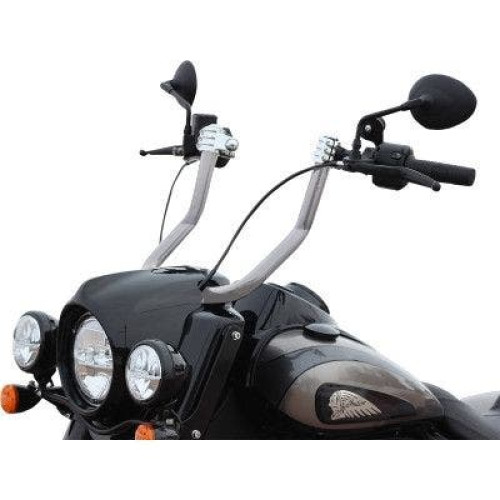 PartzBiz HD: 4413578-Klock Werks Chrome 13" Klip Hanger 1 1/4" Handlebar Indian Touring 18-20 darkhorse chief vintage classic springfield challenger best buy for