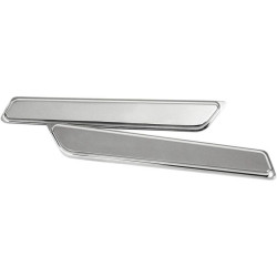 PartzBiz HD DS35011073 - Klock Werks Chrome Limited Saddlebag Hinge Inserts for Harley Touring FLHT 14-15 | Klock Werks PartzBiz HD DS35011073 - Klock Werks Chrome Limited Saddlebag Hinge Inserts for Harley Touring FLHT 14-15 | Klock Werks