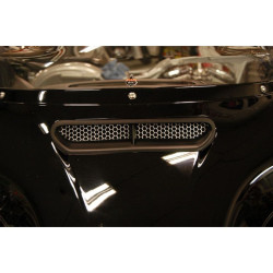 PartzBiz HD DS23300122 - Klock Werks Honeycomb Mesh Aluminum Fairing Vent for Harley 14-18 Batwing - KW13-00-0003 PartzBiz HD DS23300122 - Klock Werks Honeycomb Mesh Aluminum Fairing Vent for Harley 14-18 Batwing - KW13-00-0003