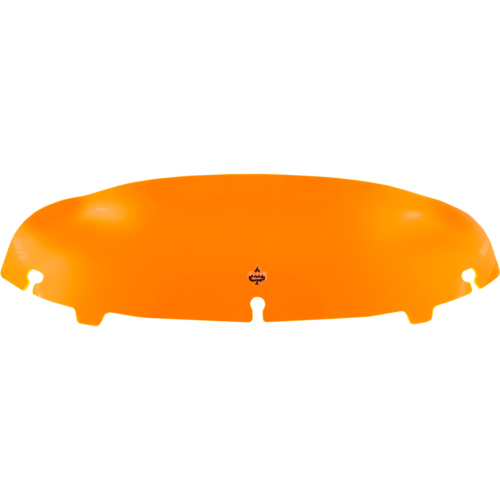 PartzBiz HD: 4413491-Klock Werks Ice Kolor Orange 4" Flare Windshield for Harley FLH Batwing 14-22 | KWW-01-0648