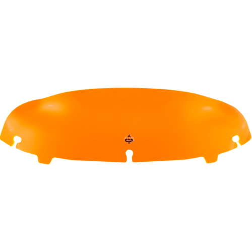 PartzBiz HD: 4413492-Klock Werks Ice Kolor Orange 6.5" Flare Windshield for Harley FLH Batwing 14-22 | KWW-01-0643
