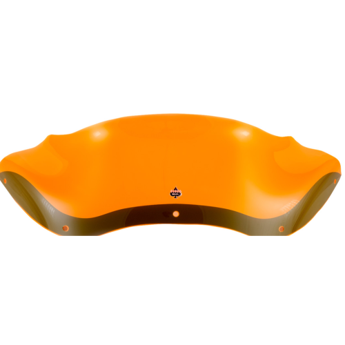 PartzBiz HD: 4413495-Klock Werks Ice Kolor Orange 8" Flare Windshield for Harley FLTR Road Glide 98-13 | KWW-01-0623
