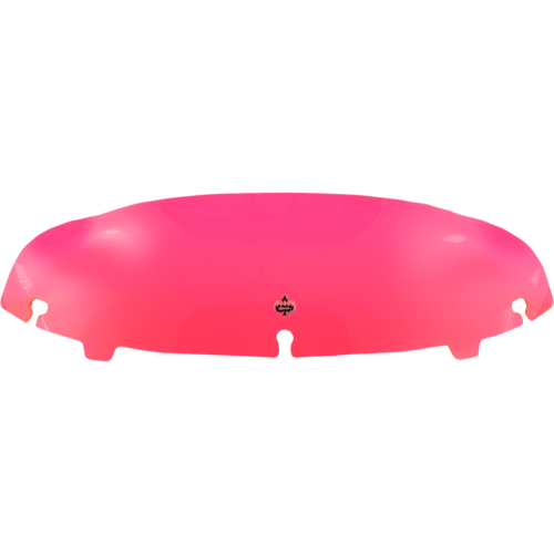 PartzBiz HD: 4413497-Klock Werks Ice Kolor Pink 4" Flare Windshield for Harley FLH Batwing 14-22 | KWW-01-0650