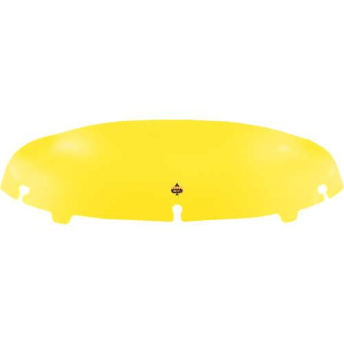 PartzBiz HD: 4413503-Klock Werks Ice Kolor Yellow 4" Flare Windshield for Harley FLH Batwing 14-22 | KWW-01-0649