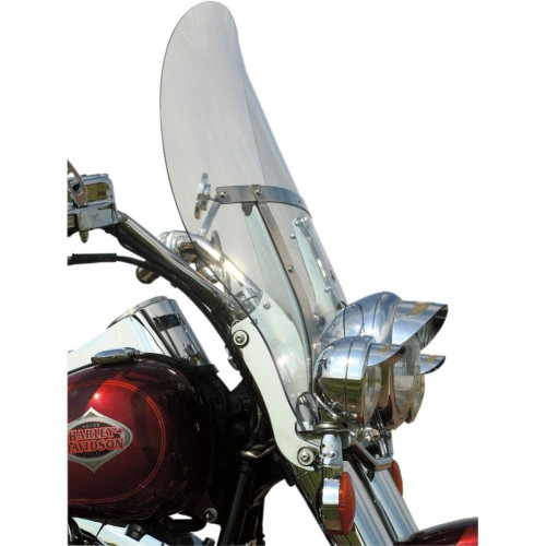 PartzBiz HD: 4413460-Klock Werks KW05-01-0508-C Flare Billboard Windshield 20 1/4" Clear FLDE 14-Up hARLEY DAVIDSON ELECTRA ROAD GLIDE KINFG TOURING SCREEN WIND 2310-0684 23100684