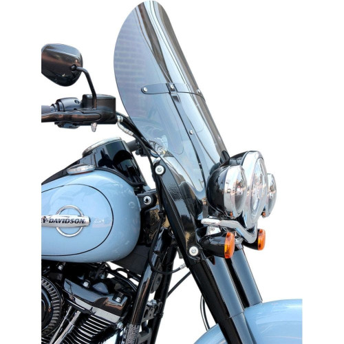 PartzBiz HD: 4413461-Klock Werks KW05-01-0508-T Flare Billboard Windshield 20 1/4" Clear FLDE 14-Up hARLEY DAVIDSON ELECTRA ROAD GLIDE KINFG TOURING SCREEN WIND 2310-0687 23100687