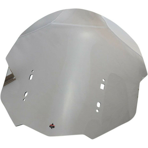 PartzBiz HD: 4413426-Klock Werks KW05-04-0262 20" Clear Flare Windshield Wind Screen Honda GL1800 18+ 2018 2019 touring cruiser screen wing comfort best for