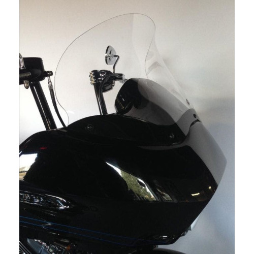 PartzBiz HD: 4413433-Klock Werks Pro Touring Dark Smoke 14" Flare Windshield Harley Road Glide 98-13 | KW05010257