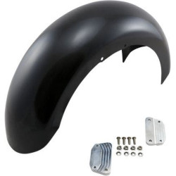 PartzBiz HD DS14010702 - Klock Werks Slicer Hugger Series Front Fender w/ Mounting Blocks 18-19 Softail Softail FLFB milwaukee eight 1401-0702 14010702