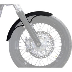 PartzBiz HD DS14010542 - Klock Werks Tire Hugger P-Tom Front 19" Fender RAW Blocks Harley Dyna FXD 06-17 | KW05-06-0007-R