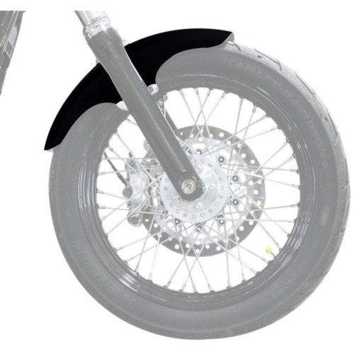 PartzBiz HD: 4413388-Klock Werks Tire Hugger Series Top Hat Front 21" Fender 4 Harley Dyna FXD 91-05 | KW05-06-0005