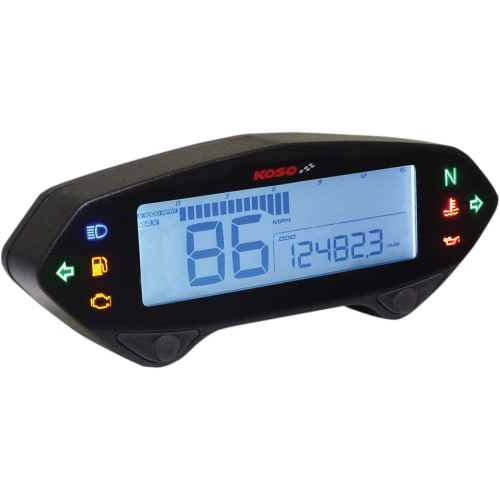 PartzBiz HD: 4413306-Koso DB-01RN Multi-Function Meter Speedo Tach & More Universal 12v PartzBiz HD: 4413306-Koso DB-01RN Multi-Function Meter Speedo Tach & More Universal 12v