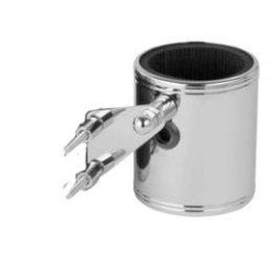 PartzBiz HD WP571-6103 - Kruzer Kaddy Kustom Kaddy 925 Chrome Universal Cup ที่วางเครื่องดื่ม UTV Boat