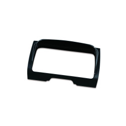 PartzBiz HD KA7291 - Kuryakun Gloss Black Tri-Line Stereo Trim สำหรับ Harley 14-16 Touring & Trike
