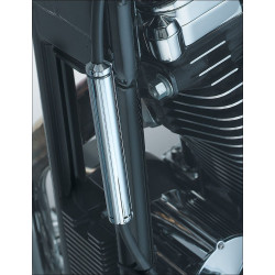 PartzBiz HD KA2017 - Kuryakyn 2017 ฝาครอบตัวปรับสายคลัตช์ Chrome สำหรับ 87-19 Harley w/ Stock Clutch
