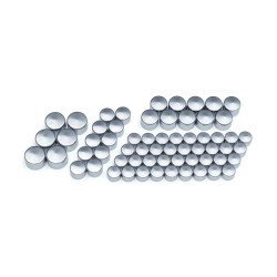 PartzBiz HD KA2464 - Kuryakyn 2464 Kool Kaps ฝาครอบ Chrome Bolt หมวกชุดเครื่องยนต์ M8 แปด FLH & Softail 2019 2018 PartzBiz HD KA2464 - Kuryakyn 2464 Kool Kaps ฝาครอบ Chrome Bolt หมวกชุดเครื่องยนต์ M8 แปด FLH & Softail 2019 2018