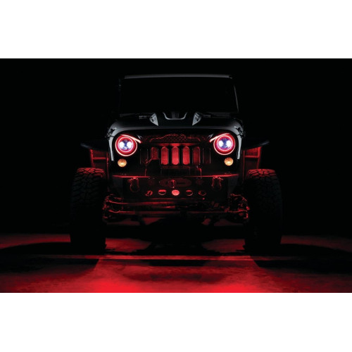 PartzBiz HD: 4413222-Kuryakyn 2480 Nightcrawlers Headlight & Accent Light Kit for Jeep Wrangler 97-18 PartzBiz HD: 4413222-Kuryakyn 2480 Nightcrawlers Headlight & Accent Light Kit for Jeep Wrangler 97-18
