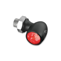 PartzBiz HD KA2523 - Kuryakyn 2523 Satin Black Kellermann Bullett Atto RB Red/Red LED Run Brake Light 481892 PartzBiz HD KA2523 - Kuryakyn 2523 Satin Black Kellermann Bullett Atto RB Red/Red LED Run Brake Light 481892