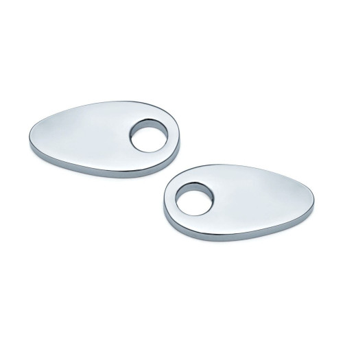 PartzBiz HD: 4413193-Kuryakyn 2577 Kellerman Chrome Fender Strut Cover Plates 02-18 Harley Softail FXD XL 485078