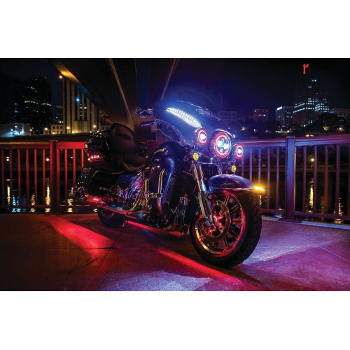 PartzBiz HD: 4413210-Kuryakyn 2806 Prism+ Roulette Wheel Axle LED Accent Light Harley 1.5" spacer Universal 12V Custom Harley Indian softail dyna vrod scout octane victory sportster PartzBiz HD: 4413210-Kuryakyn 2806 Prism+ Roulette Wheel Axle LED Accent Light Harley 1.5" spacer Universal 12V Custom Harley Indian softail dyna vrod scout octane victory sportster