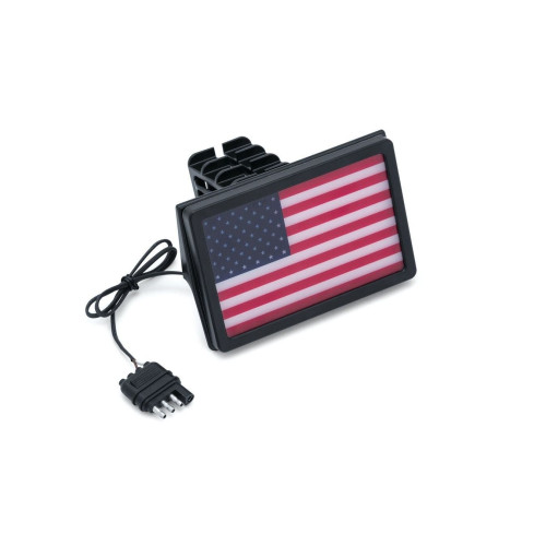 PartzBiz HD: 4413176-Kuryakyn 2893 Freedom Flag L.E.D. Receiver Hitch Cover 1 1/4" or 2" 4-Pin Flat receiver freedom patriotism patriotic july 4th of PartzBiz HD: 4413176-Kuryakyn 2893 Freedom Flag L.E.D. Receiver Hitch Cover 1 1/4" or 2" 4-Pin Flat receiver freedom patriotism patriotic july 4th of
