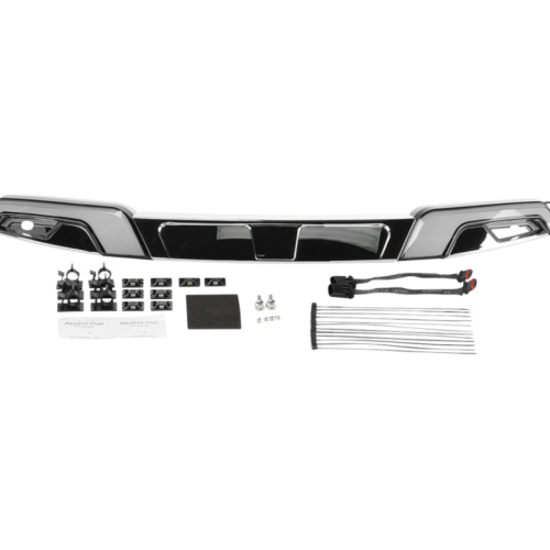 PartzBiz HD: 4413150-Kuryakyn 2948 Tracer Chrome LED Windshield Trim for 14-up Harley FLHX FLHT Trike | 2948 PartzBiz HD: 4413150-Kuryakyn 2948 Tracer Chrome LED Windshield Trim for 14-up Harley FLHX FLHT Trike | 2948