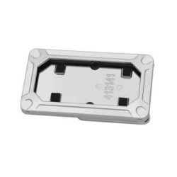 PartzBiz HD KA3141 - Kuryakyn 3141 Chrome Nova Side Mount License Plate Frame 18-19 Harley Softail fat boy breakout fot bob custom upgrade sleek style cover PartzBiz HD KA3141 - Kuryakyn 3141 Chrome Nova Side Mount License Plate Frame 18-19 Harley Softail fat boy breakout fot bob custom upgrade sleek style cover