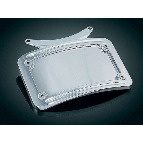 PartzBiz HD: 4413131-Kuryakyn 3162 Curved Chrome License Plate Frame Harley w/ KA Turn Signal Bar PartzBiz HD: 4413131-Kuryakyn 3162 Curved Chrome License Plate Frame Harley w/ KA Turn Signal Bar