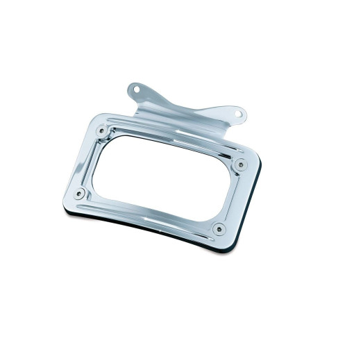 PartzBiz HD: 4413132-Kuryakyn 3163 Chrome Curved License Plate Mount Harley FLHX & FLHRSE PartzBiz HD: 4413132-Kuryakyn 3163 Chrome Curved License Plate Mount Harley FLHX & FLHRSE