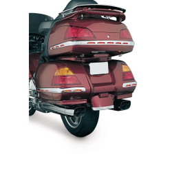 PartzBiz HD KA3202 - Kuryakyn 3202 Chrome L.E.D. Saddlebag Molding Set Red Lens Honda Goldwing PartzBiz HD KA3202 - Kuryakyn 3202 Chrome L.E.D. Saddlebag Molding Set Red Lens Honda Goldwing