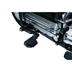 PartzBiz HD KA3990 - Kuryakyn 3990 Gloss Black Ergo III Trident Dually ISO-Pegs Honda GL1800 F6B Valkyrie | 3990 PartzBiz HD KA3990 - Kuryakyn 3990 Gloss Black Ergo III Trident Dually ISO-Pegs Honda GL1800 F6B Valkyrie | 3990