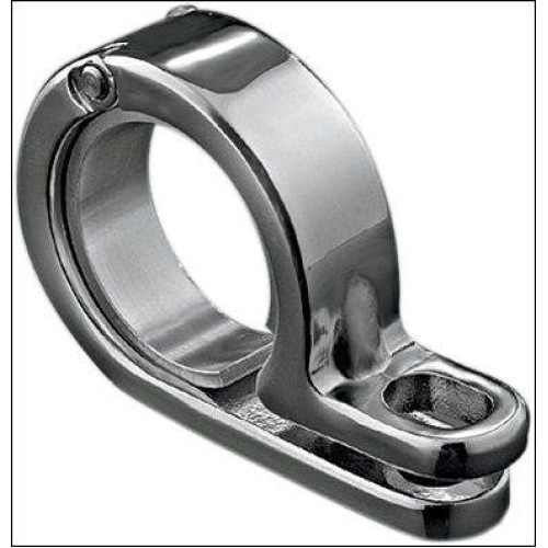 PartzBiz HD: 4413121-Kuryakyn 4018 Chrome Universal P-Clamp for 7/8" 1" Tubing Sold Each