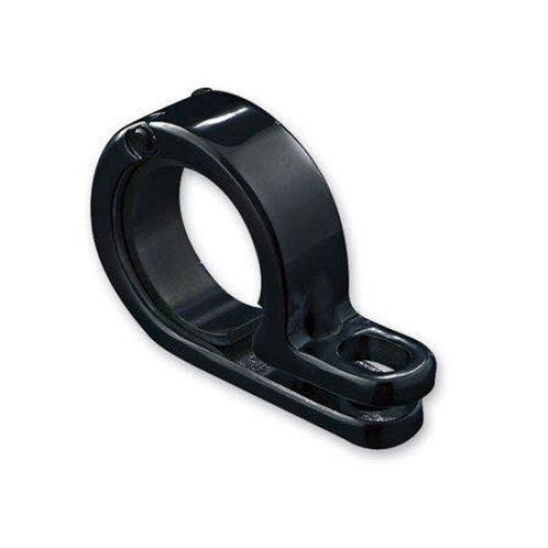 PartzBiz HD: 4413123-Kuryakyn 4023 Gloss Black Universal P-Clamp for 1-1/8"/1-1/4" Tubing Sold Each PartzBiz HD: 4413123-Kuryakyn 4023 Gloss Black Universal P-Clamp for 1-1/8"/1-1/4" Tubing Sold Each